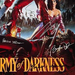 RARE-T Army Of Darkness Mini Poster Limited Signature Edition Studio Licensed Custom Frame Limited Edition Frames