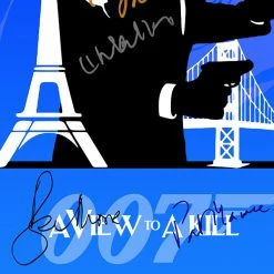 RARE-T James Bond A View To A Kill Transcript Limited Signature Edition Studio Licensed Custom Frame 16 RARE-T James Bond A View To A Kill Transcript Limited Signature Edition Studio Licensed Custom Frame