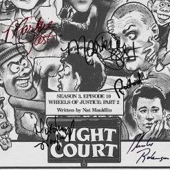 RARE-T Limited Edition Frames Night Court Script Limited Signature Edition Studio Licensed Custom Frame