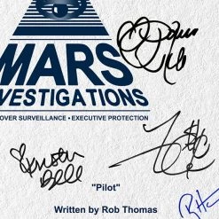 RARE-T Veronica Mars Script Limited Signature Edition Studio Licensed Custom Frame Limited Edition Frames 15 RARE-T Veronica Mars Script Limited Signature Edition Studio Licensed Custom Frame Limited Edition Frames