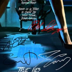 RARE-T Limited Edition Frames True Lies Script Limited Signature Edition Studio Licensed Custom Frame