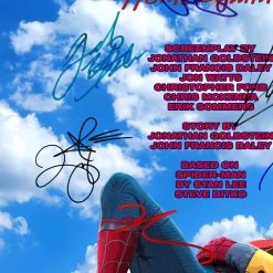 RARE-T Spider-Man Homecoming Transcript Limited Signature Edition Studio Licensed Custom Frame