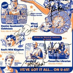 RARE-T Limited Edition Frames UHF Script Limited Signature Edition Studio Licensed Custom Frame