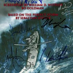 RARE-T The Perfect Storm Transcript Limited Signature Edition Studio Licensed Custom Frame Limited Edition Frames