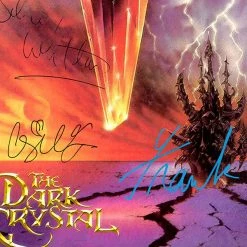 RARE-T The Dark Crystal 1982 Script Limited Signature Edition Studio Licensed Custom Frame Limited Edition Frames