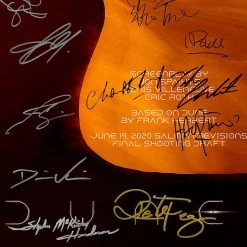 RARE-T Dune 2021 Script Limited Signature Edition Studio Licensed Custom Frame Limited Edition Frames