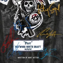 RARE-T Sons Of Anarchy Pilot Script Limited Signature Edition Studio Licensed Custom Frame Limited Edition Frames