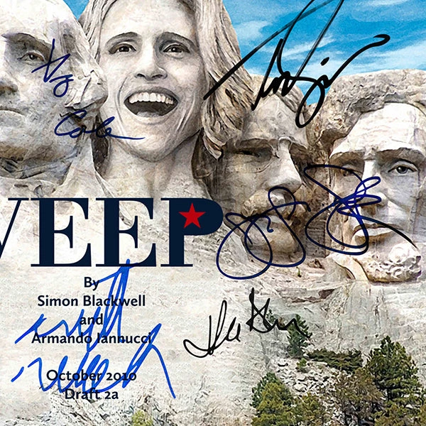 RARE-T Limited Edition Frames Veep Script Limited Signature Edition Studio Licensed Custom Frame 5 RARE-T Limited Edition Frames Veep Script Limited Signature Edition Studio Licensed Custom Frame