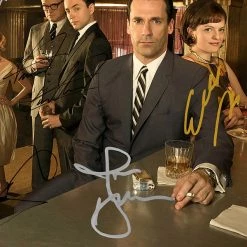 RARE-T Mad Men Cast Photo Limited Signature Edition Studio Licensed Custom Frame