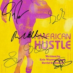 RARE-T American Hustle Script Limited Signature Edition Studio Licensed Custom Frame Limited Edition Frames