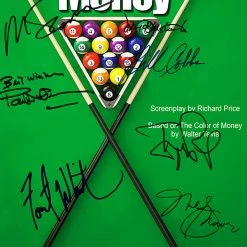 RARE-T The Color Of Money Transcript Limited Signature Edition Studio Licensed Custom Frame