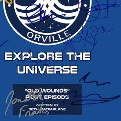 RARE-T The Orville Script Limited Signature Edition Studio Licensed Custom Frame Limited Edition Frames