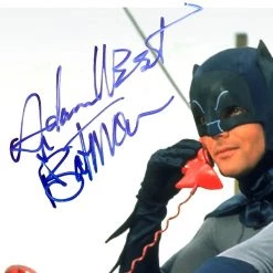RARE-T Batman (1966) Adam West & Burt Ward Mini Poster Limited Signature Edition Studio Licensed Custom Frame