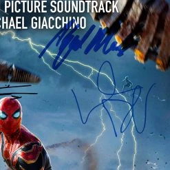 RARE-T Spider-Man No Way Home - Original Motion Picture Soundtrack LP Cover Limited Signature Edition Studio Licensed Custom Frame NEW