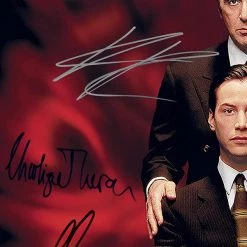 RARE-T Devil's Advocate - Music From The Motion Picture LP Cover Limited Signature Edition Studio Licensed Custom Frame