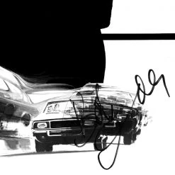 RARE-T Bullitt Mini Poster Limited Signature Edition Studio Licensed Custom Frame