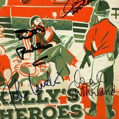 RARE-T Kelly's Heroes Transcript Limited Signature Edition Studio Licensed Custom Frame Limited Edition Frames