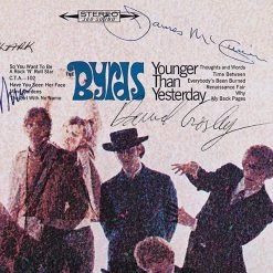 RARE-T The Byrds - Younger Than Yesterday Gold LP Limited Signature Edition Studio Licensed Custom Frame Limited Edition Frames