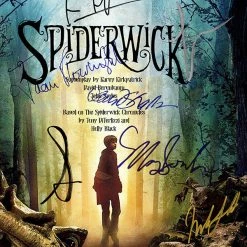 RARE-T Spiderwick Chronicles Transcript Limited Signature Edition Studio Licensed Custom Frame Limited Edition Frames