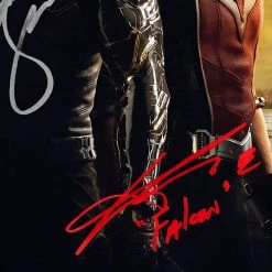 RARE-T Falcon & Winter Soldier Promotional Art Limited Signature Edition Studio Licensed Custom Frame Limited Edition Frames
