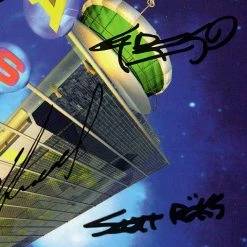RARE-T Smash Mouth - Astro Lounge Gold LP Limited Signature Edition Studio Licensed Custom Frame
