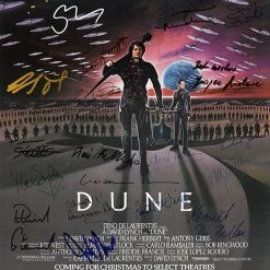 RARE-T Limited Edition Frames Dune Mini Poster Limited Signature Edition Studio Licensed Custom Frame