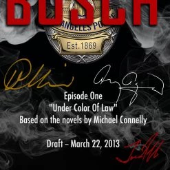 RARE-T Bosch Script Limited Signature Edition Studio Licensed Custom Frame