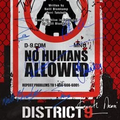 RARE-T District 9 Transcript Limited Signature Edition Studio Licensed Custom Frame