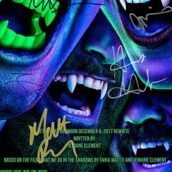 RARE-T NEW What We Do In The Shadows Script Limited Signature Edition Studio Licensed Custom Frame