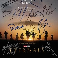 RARE-T The Eternals Transcript Limited Signature Edition Studio Licensed Custom Frame