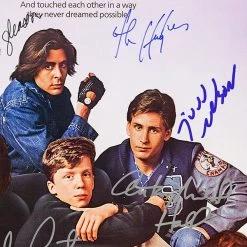 RARE-T Limited Edition Frames Breakfast Club Mini Poster Limited Signature Edition Studio Licensed Custom Frame