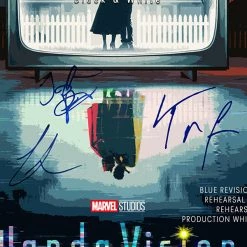 RARE-T WandaVision Script Limited Signature Edition Studio Licensed Custom Frame 16 RARE-T WandaVision Script Limited Signature Edition Studio Licensed Custom Frame