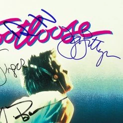 RARE-T Footloose Photo & VHS Limited Signature Edition Studio Licensed Custom Frame NEW
