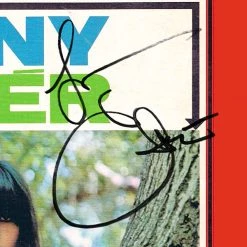 RARE-T Sonny & Cher - Look At Us Gold LP Limited Signature Edition Studio Licensed Custom Frame