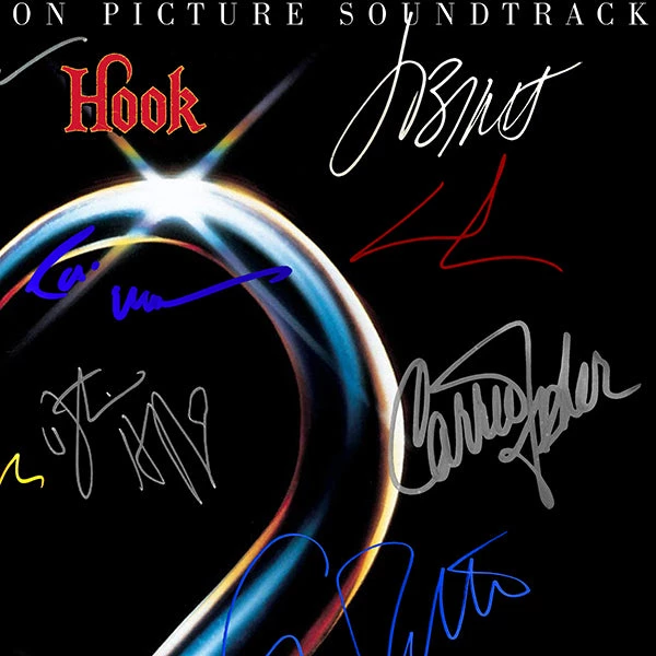 RARE-T Hook! - Original Motion Picture Soundtrack Platinum LP Limited Signature Edition Studio Licensed Custom Frame 6 RARE-T Hook! - Original Motion Picture Soundtrack Platinum LP Limited Signature Edition Studio Licensed Custom Frame