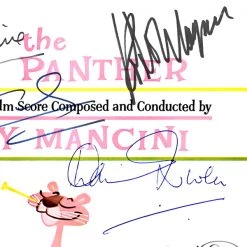 RARE-T Pink Panther - Original Soundtrack Gold LP Limited Signature Edition Studio Licensed Custom Frame Limited Edition Frames 17 RARE-T Pink Panther - Original Soundtrack Gold LP Limited Signature Edition Studio Licensed Custom Frame Limited Edition Frames