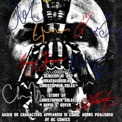 RARE-T The Dark Knight Rises Script Limited Signature Edition Studio Licensed Custom Frame Limited Edition Frames