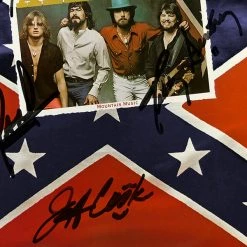 RARE-T Limited Edition Frames Alabama - Mountain Music Platinum LP Limited Signature Edition Studio Licensed Custom Frame