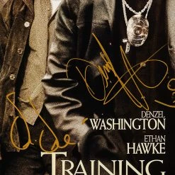 RARE-T Training Day Movie Mini Poster Limited Signature Edition Studio Licensed Custom Frame Limited Edition Frames