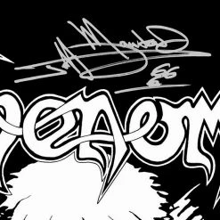 RARE-T Limited Edition Frames Venom - Black Metal Gold LP Limited Signature Edition Studio Licensed Custom Frame