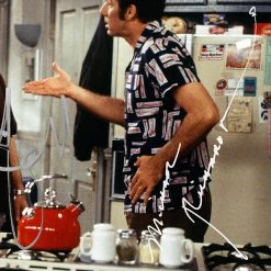 RARE-T Seinfeld - In Jerry's Apartment Photo Limited Signature Edition Licensed Custom Frame