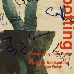 RARE-T Trainspotting Script Limited Signature Edition Studio Licensed Custom Frame Limited Edition Frames