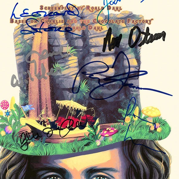 RARE-T Limited Edition Frames Willy Wonka 1971 Script Limited Signature Edition Studio Licensed Custom Frame 5 RARE-T Limited Edition Frames Willy Wonka 1971 Script Limited Signature Edition Studio Licensed Custom Frame