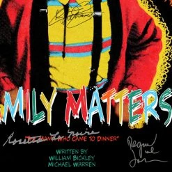 RARE-T Family Matters Transcript Limited Signature Edition Studio Licensed Custom Frame Limited Edition Frames