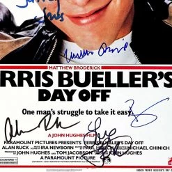 RARE-T Ferris Bueller's Day Off Mini Poster Limited Signature Edition Studio Licensed Custom Frame Limited Edition Frames