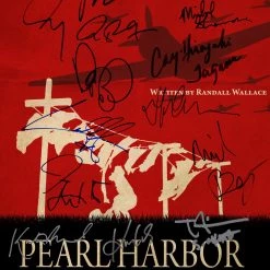 RARE-T Pearl Harbor Script Limited Signature Edition Studio Licensed Custom Frame Limited Edition Frames 16 RARE-T Pearl Harbor Script Limited Signature Edition Studio Licensed Custom Frame Limited Edition Frames