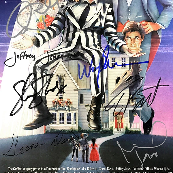 RARE-T Limited Edition Frames Beetlejuice Mini Poster Limited Signature Edition Studio Licensed Movie Custom Frame 5 RARE-T Limited Edition Frames Beetlejuice Mini Poster Limited Signature Edition Studio Licensed Movie Custom Frame