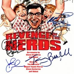 RARE-T Revenge Of The Nerds Script Limited Signature Edition Studio Licensed Custom Frame Limited Edition Frames