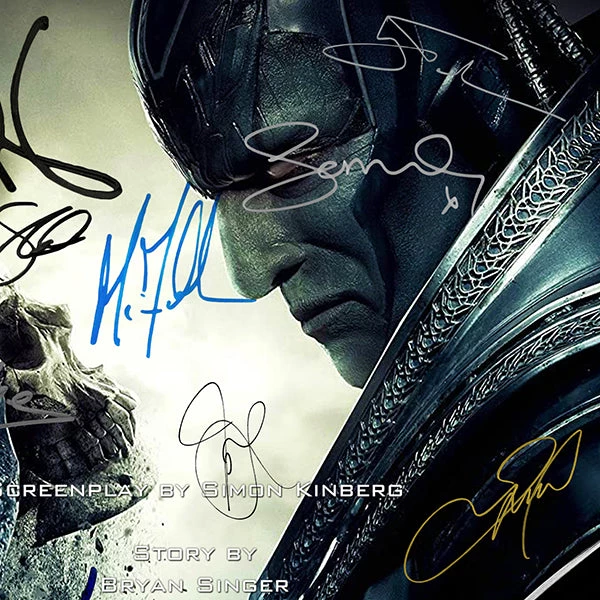RARE-T X-Men Apocalypse Transcript Limited Signature Edition Studio Licensed Custom Frame Limited Edition Frames 5 RARE-T X-Men Apocalypse Transcript Limited Signature Edition Studio Licensed Custom Frame Limited Edition Frames