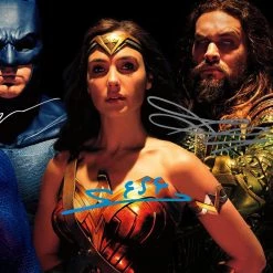 RARE-T Justice League Mini Poster Limited Signature Edition Studio Licensed Custom Frame 12 RARE-T Justice League Mini Poster Limited Signature Edition Studio Licensed Custom Frame